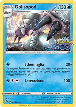 26/78-Golisopod 	-	rara h	-	Near-meat	-	pokemon go	-	ita	-	reverse
