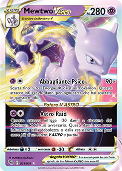 31/78-Mewtwo-V ASTRO 	-	rara v astro	-	Near-meat	-	pokemon go	-	ita	-	special