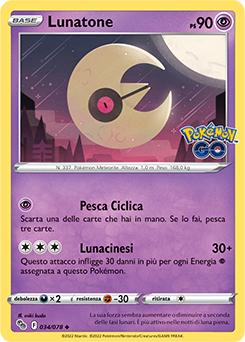 34/78-Lunatone 	-	non comune	-	Near-meat	-	pokemon go	-	ita	-