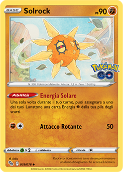 39/78-Solrock 	-	non comune	-	Near-meat	-	pokemon go	-	ita	-
