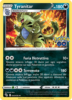 43/78-Tyranitar 	-	raar h	-	Near-meat	-	pokemon go	-	ita	-	Holo