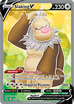 Slaking-V 	-	ultrarara v	-	Near-meat	-	pokemon go	-	ita	-	full art