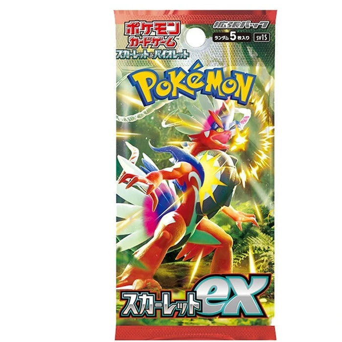 Pokemon-SV1S-busta da 5 carte-JAP