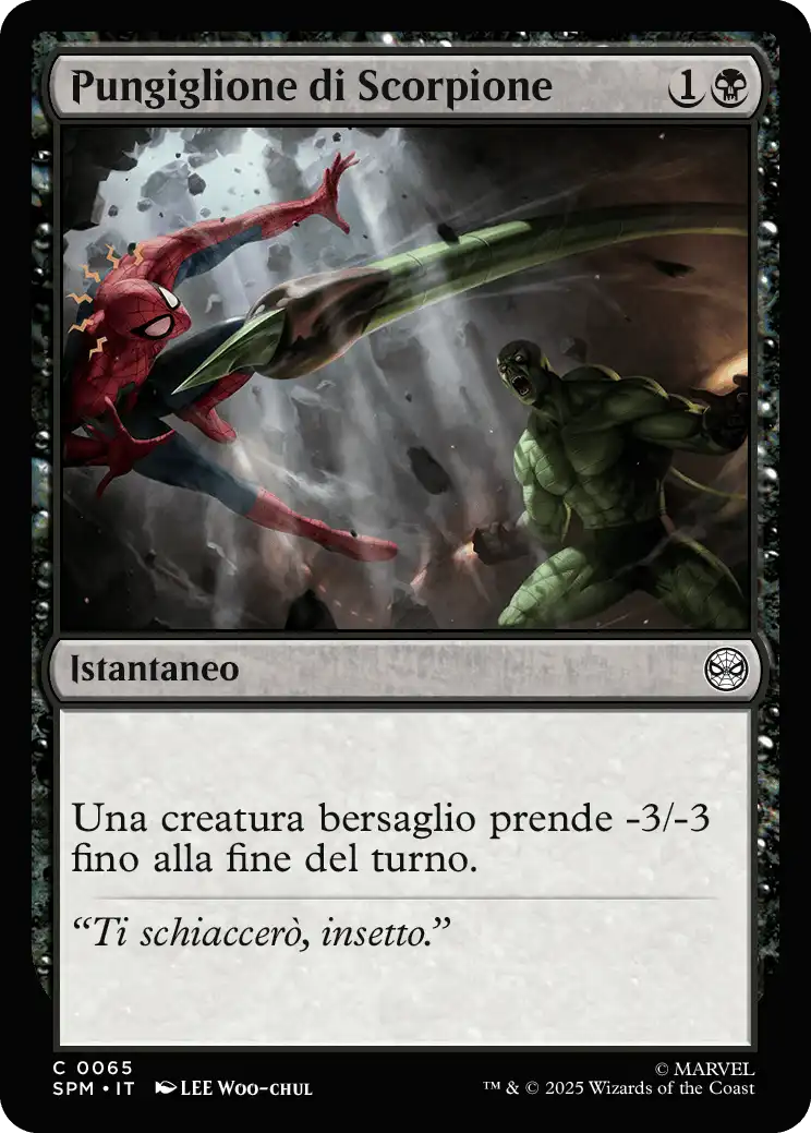 Pungiglione di Scorpione 0065 C