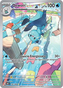 Dewott 	-	rara illustrazione	-	Near-mint	-	fuoco bianco	-	ita	-	special