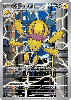 Galvantula 	-	rara illustrazione	-	Near-mint	-	fuoco bianco	-	ita	-	special