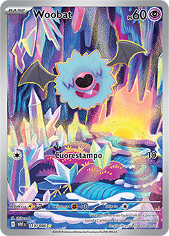 Woobat 	-	rara illustrazione	-	Near-mint	-	fuoco bianco	-	ita	-	special