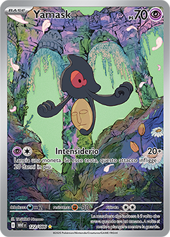 122/086-WHT-Yamask 	-	rara illustrazione	-	Near-mint	-	fuoco bianco	-	ita	-	special