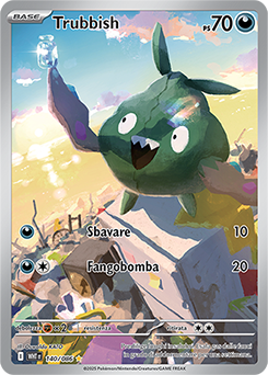 Trubbish 	-	rara illustrazione	-	Near-mint	-	fuoco bianco	-	ita	-	special