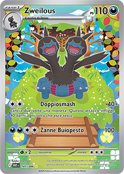 Zweilous 	-	rara illustrazione	-	Near-mint	-	fuoco bianco	-	ita	-	special