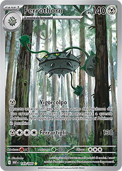 Ferrothorn 	-	rara illustrazione	-	Near-mint	-	fuoco bianco	-	ita	-	special