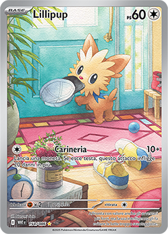 Lillipup 	-	rara illustrazione	-	Near-mint	-	fuoco bianco	-	ita	-	special