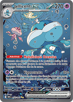Jellicent-ex 	-	rara ill. speciale	-	Near-mint	-	fuoco bianco	-	ita	-	full art