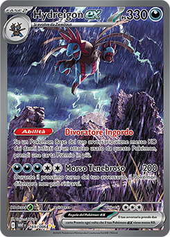 Hydreigon-ex 	-	rara ill. speciale	-	Near-mint	-	fuoco bianco	-	ita	-	full art