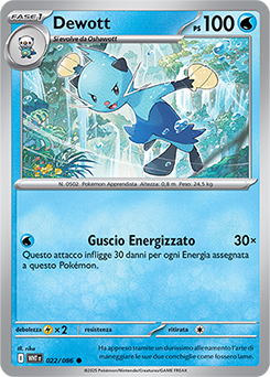 22/086-WHT-Dewott 	-	comune	-	Near-mint	-	fuoco bianco	-	ita	-	reverse	master ball