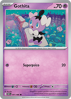 41/086-WHT-Gothita 	-	comune	-	Near-mint	-	fuoco bianco	-	ita	-	reverse	poke ball