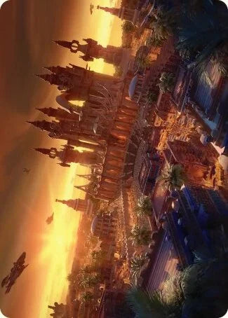 Rabanastre, Città Reale-A18(Gold-Stamped) -firmata