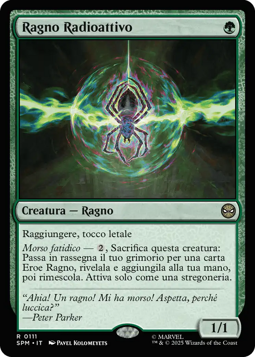 Ragno Radioattivo 0111 R FOIL