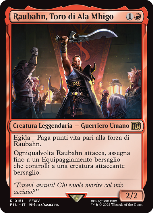 Raubahn, Toro di Ala Mhigo-R0151-FOIL