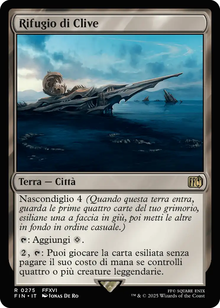 Rifugio di Clive-R0275-FOIL