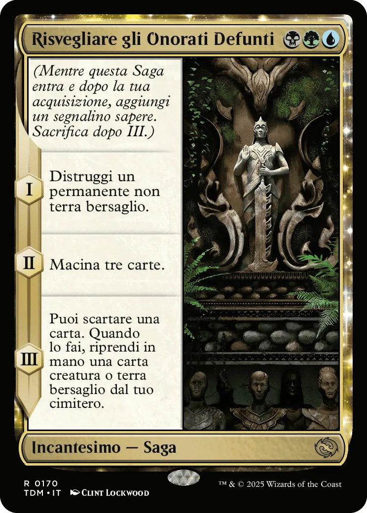 Risvegliare gli Onorati Defunti-R0170-FOIL