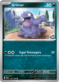 126/198-SVI-Grimer 	-	comune	-	Near-meat	-	scarlatto e violetto	-	ita	-