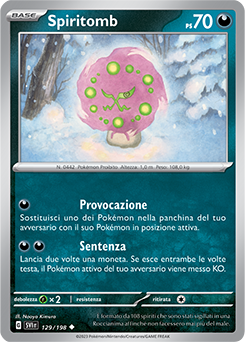 129/198-SVI-Spiritomb 	-	non comune	-	Near-meat	-	scarlatto e violetto	-	ita
