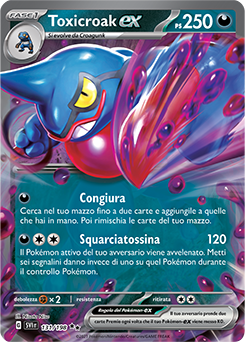 131/198-SVI-Toxicroak-ex 	-	doppia rara	-	Near-meat	-	scarlatto e violetto	-	ita	-	special
