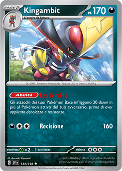 134/198-SVI-Kingambit 	-	rara h	-	Near-meat	-	scarlatto e violetto	-	ita	-holo