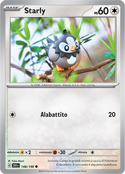 148/198-SVI-Starly 	-	comune	-	Near-meat	-	scarlatto e violetto	-	ita	-	reverse