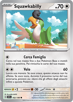 162/198-SVI-Squawkabilly 	-	comune	-	Near-meat	-	scarlatto e violetto	-	ita	-	reverse