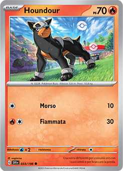 033/198-SVI-Houndour 	-	comune	-	Near-meat	-	scarlatto e violetto	-	ita