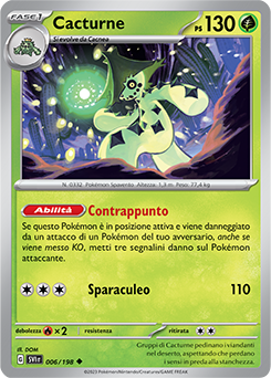 006/198-SVI-Cacturne 	-	non comune	-	Near-meat	-	scarlatto e violetto	-	ita	-