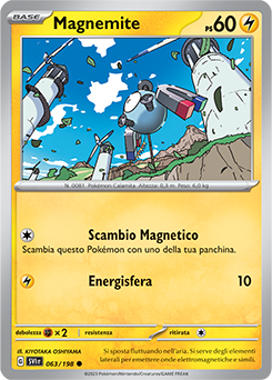063/198-SVI-Magnemite 	-	comune	-	Near-meat	-	scarlatto e violetto	-	ita