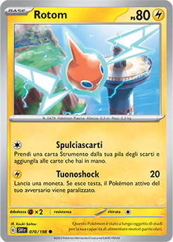 070/198-SVI-Rotom 	-	comune	-	Near-meat	-	scarlatto e violetto	-	ita	-	reverse
