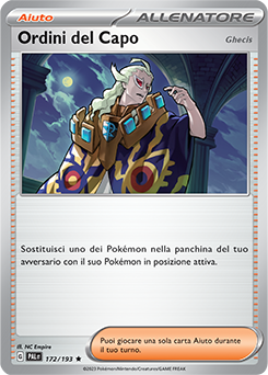 172/193-PAL-Origini del capo (Ghecis)	-	rara h	-	Near-meat	-	evoluzione a paldea	-	ita	-HOLO
