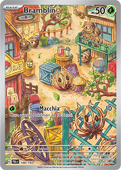 Bramblin	-	rara illustrazione	-	Near-meat	-	evoluzione di paldea	-	ita	-	special
