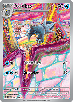 Arctibax	-	rara illustrazione	-	Near-meat	-	evoluzione di paldea	-	ita	-	special