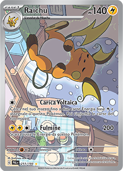 211/193-PAL-Raichu	-	rara illustrazione	-	Near-meat	-	evoluzione a paldea	-	ita	-	special