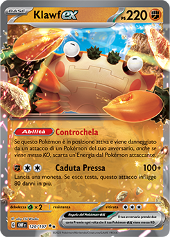 120/197-OBF-Klawf-ex 	-	doppia rara	-	Near-meat	-	ossidiana infuocata	-	ita	-	special