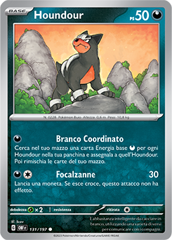 131/197-OBF-Houndour 	-	comune	-	Near-meat	-	ossidiana infuocata	-	ita	-