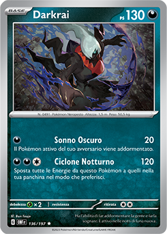 136/197-OBF-Darkrai 	-	rara h	-	Near-meat	-	ossidiana infuocata	-	ita	-	holo