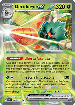 15/197-OBF-Decidueye-ex 	-	doppia rara	-	Near-meat	-	ossidiana infuocata	-	ita	-	special