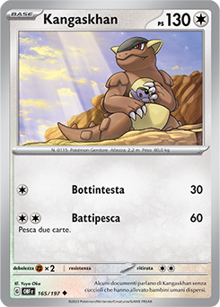165/197-OBF-Kangaskhan 	-	non comune	-	Near-meat	-	ossidiana infuocata	-	ita