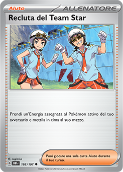 195/197-OBF-Recluta del Team Star 	-	non comune	-	Near-meat	-	ossidiana infuocata	-	ita	-