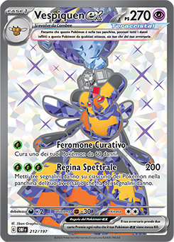 Vespiquen-ex 	-	ultra rara	-	Near-meat	-	ossidiana infuocata	-	ita	-	full art