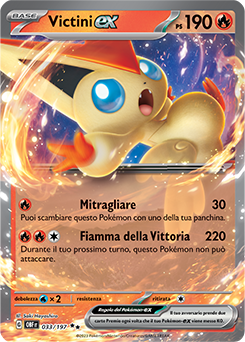 33/197-OBF-Victini-ex 	-	doppia rara	-	Near-meat	-	ossidiana infuocata	-	ita	-	special