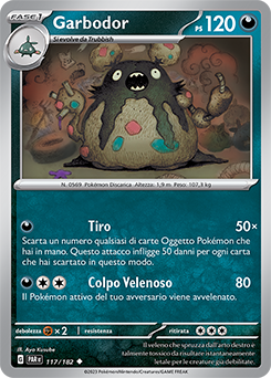 117/182-PAR-Garbodor 	-	non comune	-	Near-meat	-	paradosso temporale	-	ita	-	reverse