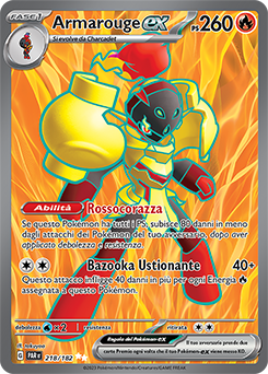 Armarouge-ex 	-	ultra rara	-	Near-meat	-	paradosso temporale	-	ita	-	full art