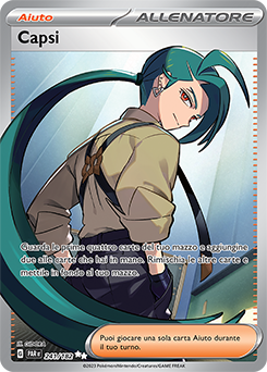 Capsi 	-	ultra rara	-	Near-meat	-	paradosso temporale	-	ita	-	full art